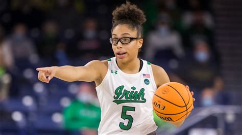 notre dame women's basketball score